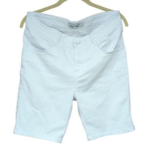 Jean Shorts. Blue Age.  White. Comfortable. Soft. Denim